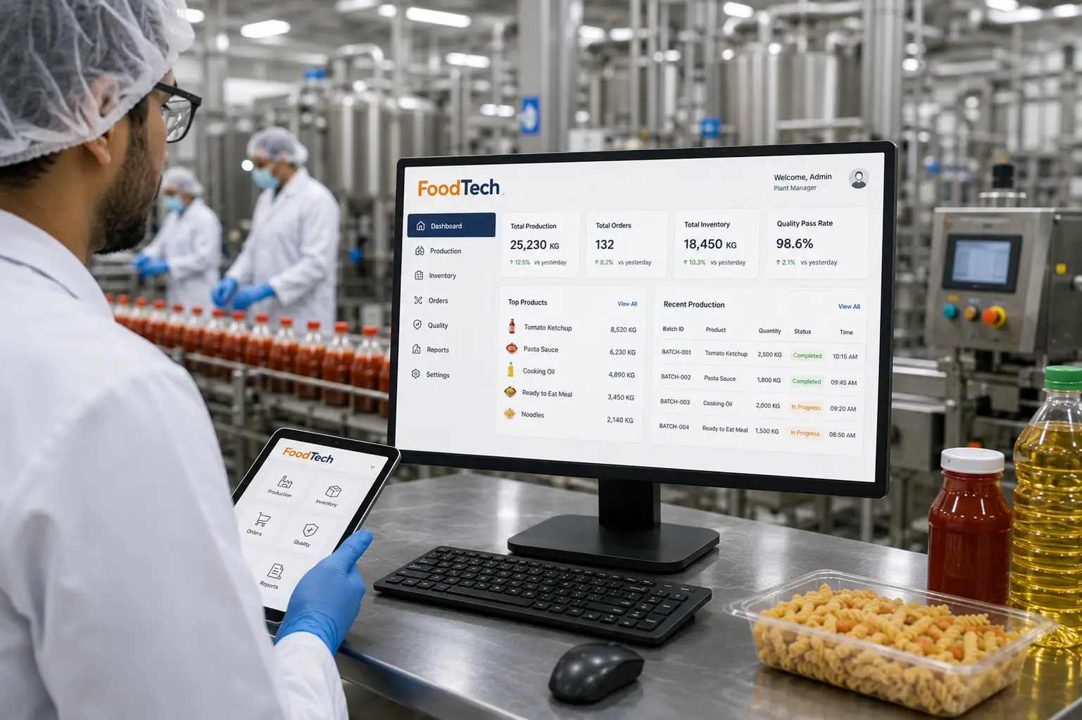 FoodTech ERP Software